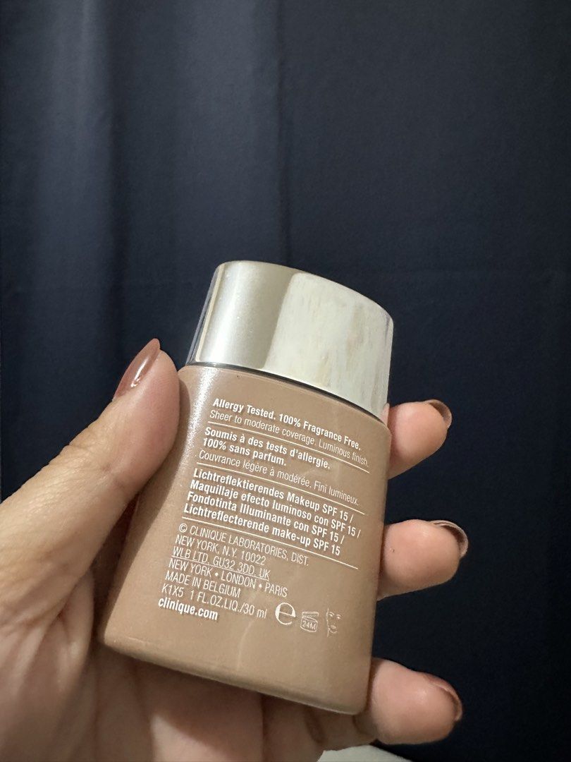 CLINIQUE Liquid Foundation (Category: Makeup) located in Pasig City. Submitted by jngscollection (Listing ID 1433630690, Image 3). Description: .