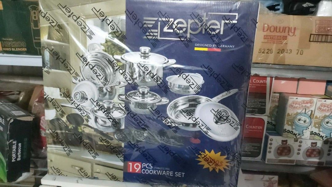 COOKWARE SET Zepter (Category: Cookware & Accessories) located in Manila. Submitted by dolorchris69891 (Listing ID 1433627315, Image 1). Description: COOKWARE SET ZEPTER.