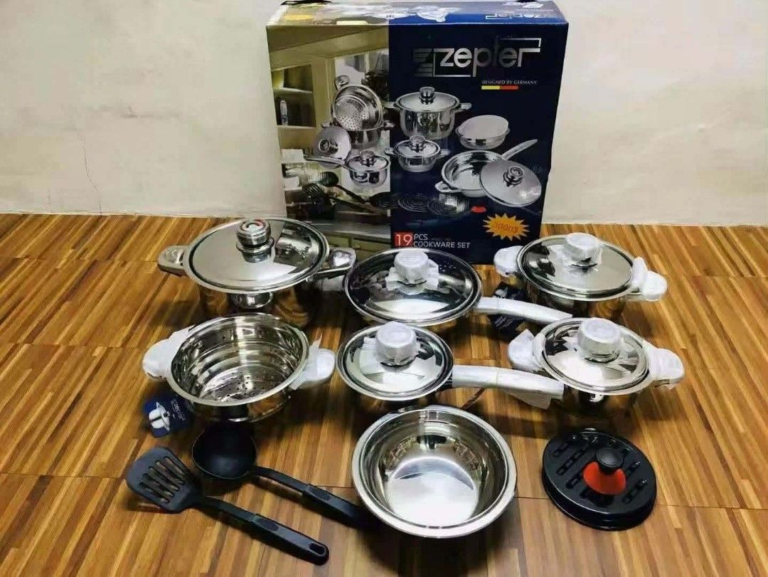 COOKWARE SET Zepter (Category: Cookware & Accessories) located in Manila. Submitted by dolorchris69891 (Listing ID 1433627315, Image 3). Description: COOKWARE SET ZEPTER.