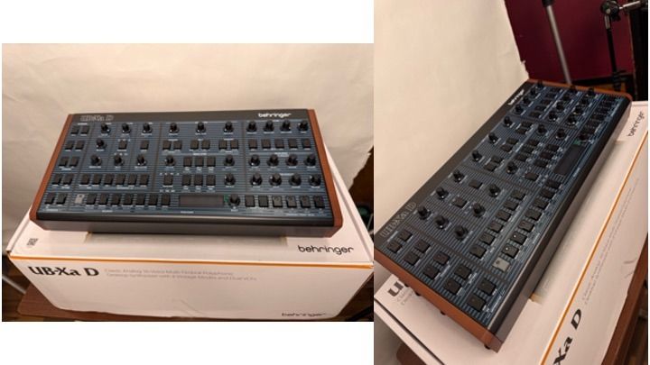 Desktop synths - Moog, Roland, Behringer, Korg, Arturia (Category: Musical Instruments) located in Manila. Submitted by emilboinkz945 (Listing ID 1433725340, Image 1). Description: Korg Wavestate mk2 - 25,000***SOLD Roland Jupiter-XM - 60,000 Roland SH-4D - 35,000***SOLD Korg Electribe 2s - 8,000 ***SOLD Behringer UB-XA D - 30,000***SOLD Behringer 2600 - 25,000 (keyboard in picture not included) ***SOLD Behringer Pro-800 - 16,000 ***SOLD Moog Mot