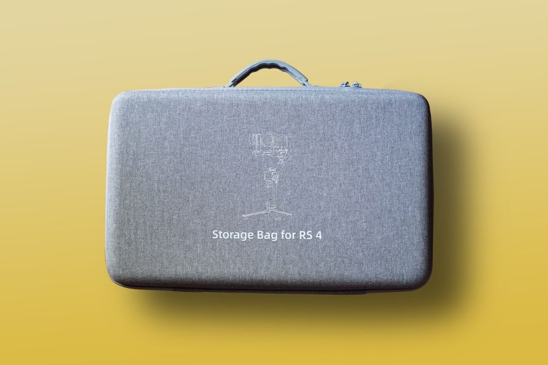 DJI RS 4 Storage Bag/Case (Category: Camera Bags & Carriers) located in Bombon. Submitted by gvrgs (Listing ID 1433612874, Image 2). Description: DJI RS 4 Storage Bag/Case - Specifically designed for the DJI RS 4 gimbal. - Durable exterior for protection. - Custom-fit interior compartments for organization. - Soft interior lining to prevent scratches. ISSUE: Missing Strap Sold on online shops for Php 2,100.00 RFS: Not being used..