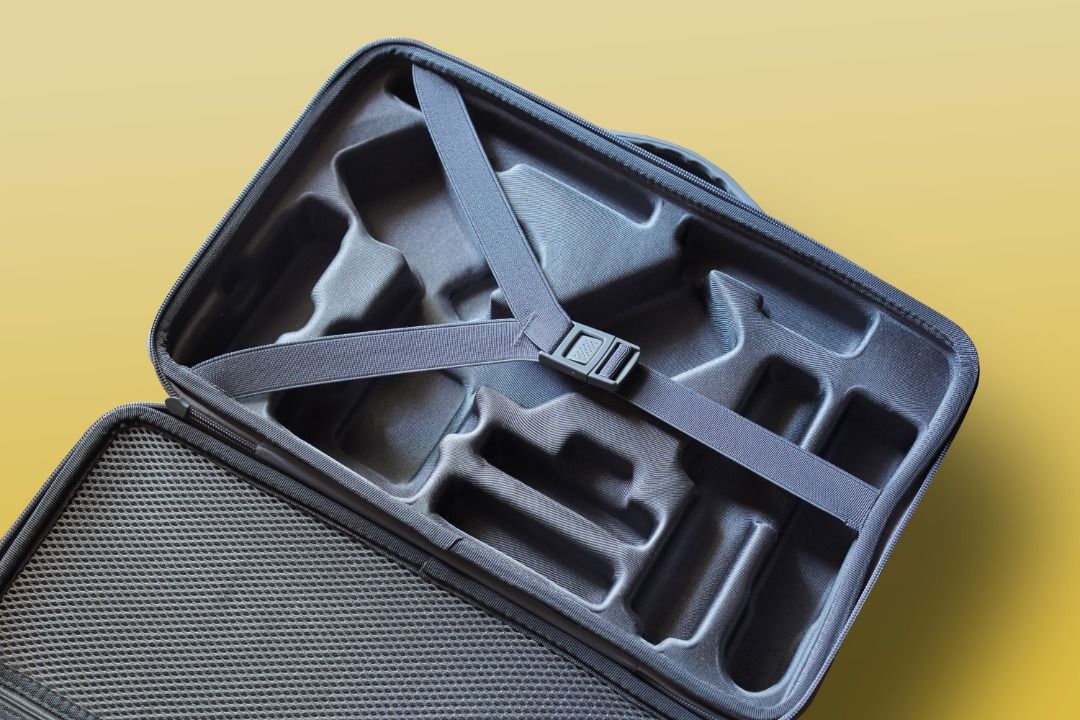 DJI RS 4 Storage Bag/Case (Category: Camera Bags & Carriers) located in Bombon. Submitted by gvrgs (Listing ID 1433612874, Image 1). Description: DJI RS 4 Storage Bag/Case - Specifically designed for the DJI RS 4 gimbal. - Durable exterior for protection. - Custom-fit interior compartments for organization. - Soft interior lining to prevent scratches. ISSUE: Missing Strap Sold on online shops for Php 2,100.00 RFS: Not being used..
