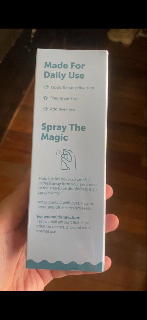 Dr. Shiba Magic Mist Multifunctional Pet Care Spray (Category: Health & Grooming) located in Paranaque City. Submitted by ylettef (Listing ID 1433752507, Image 3). Description: Only sprayed 3x during shoot so it is basically still full MOP BDO or Gcash MOD SDD within MM preferred but can do J&T (SF c/o buyer) Retail Price is P329 .