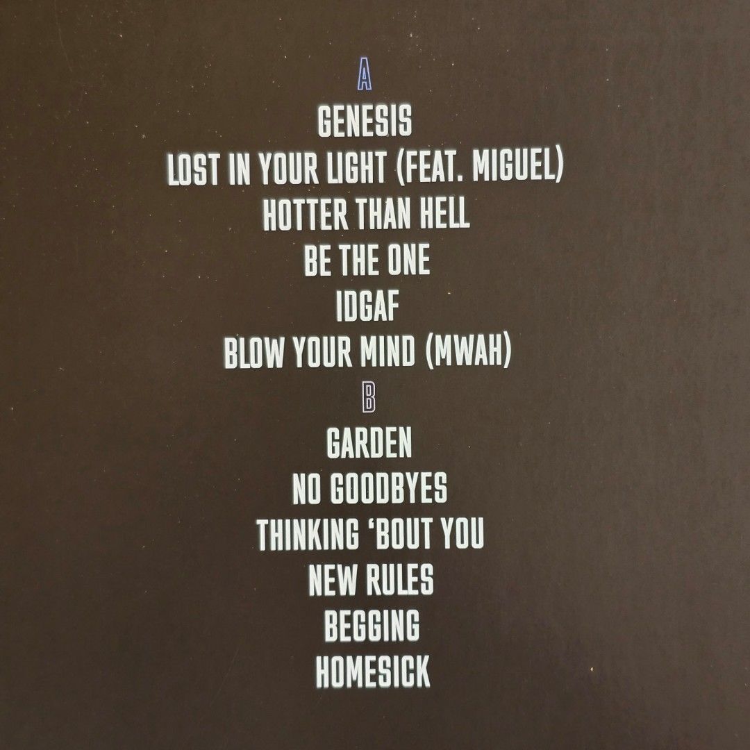 Dua Lipa self-titled Black LP Vinyl (Category: Vinyls) located in Katipunan. Submitted by fhebnadela (Listing ID 1433776267, Image 2). Description: .