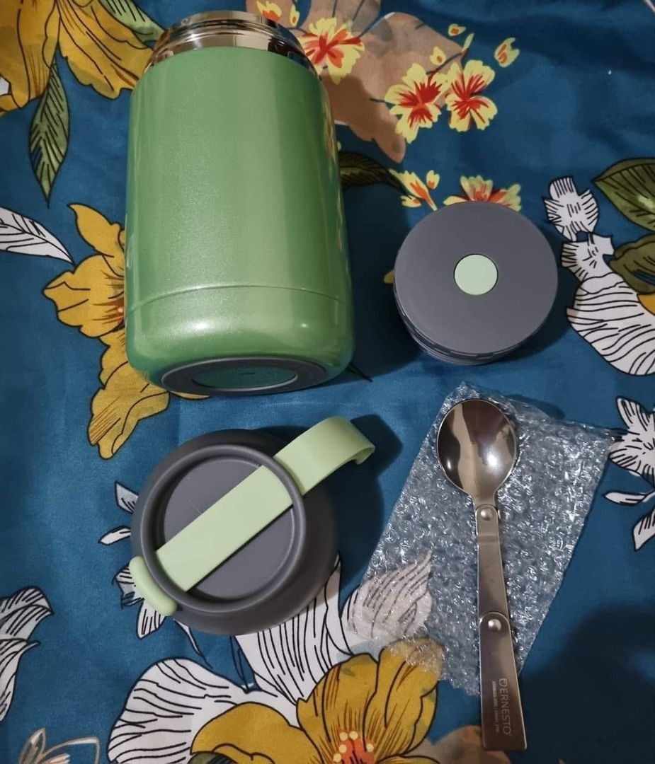 ERNESTO Thermo lunch box, 0.6 L From Germany (Category: Dinnerware & Cutlery) located in Lipa City. Submitted by naomirobles (Listing ID 1433680097, Image 3). Description: ERNESTO Thermo lunch box, 0.6 L From Germany .