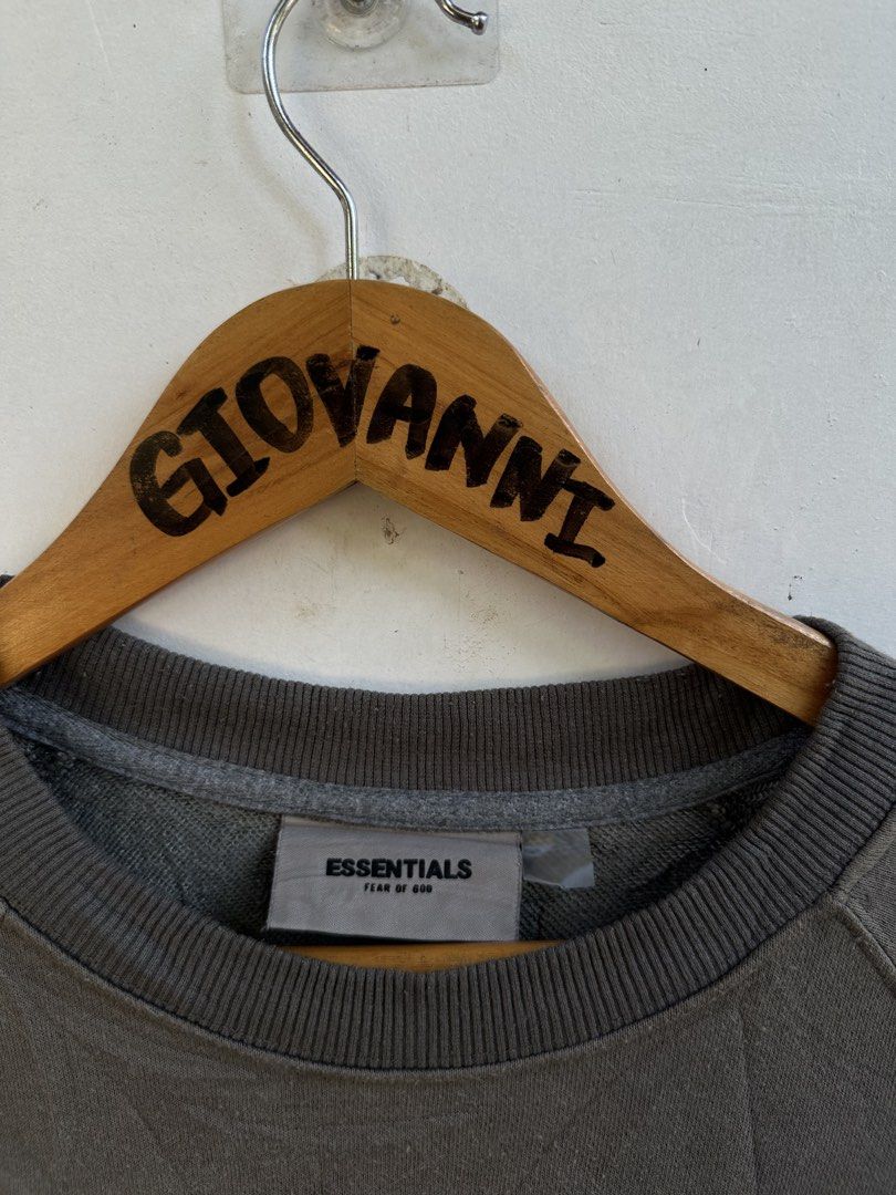 ESSENTIALS FEAR OF GOD SWEATSHIRT (Category: Coats, Jackets and Outerwear) located in Ozamiz City. Submitted by quick_done_deals (Listing ID 1433714807, Image 2). Description: 🛒 ** ESSENTIALS (FEAR OF GOD) ** 💯 Excellent Condition 📐 Dimes: L29xW25 (L-XL) 🔍 Issue: None 🎨 Color Rate: 9.5 / 10.