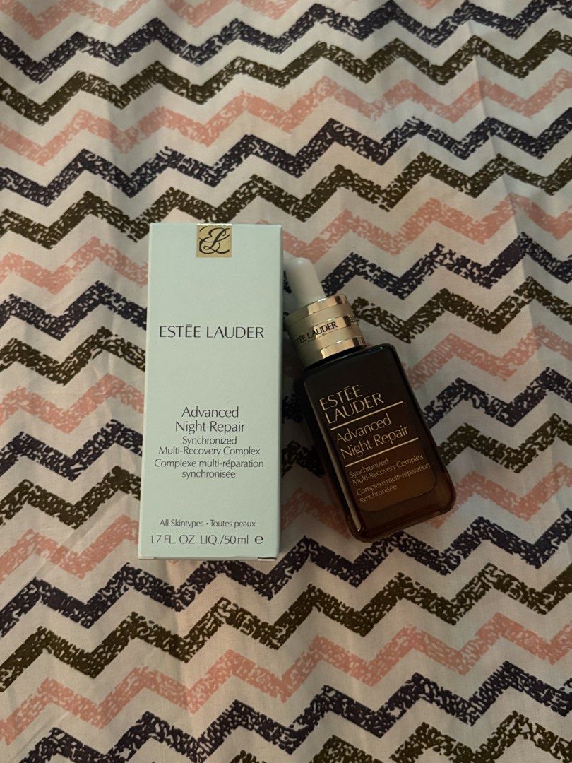 Estee Lauder Advanced Night Repair 50ml (Category: Face Care) located in Manila. Submitted by colamecrazy (Listing ID 1433603544, Image 1). Description: 2,800 nalang if payment after confirmation of order ALL AUTHENTIC CAVITE N MANILA LOC.
