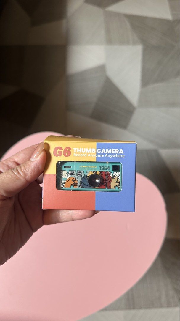 G6 Thumb Camera (Category: Cameras) located in Porac. Submitted by lunaangeles285 (Listing ID 1433631547, Image 1). Description: BRANDNEW - no memory card .