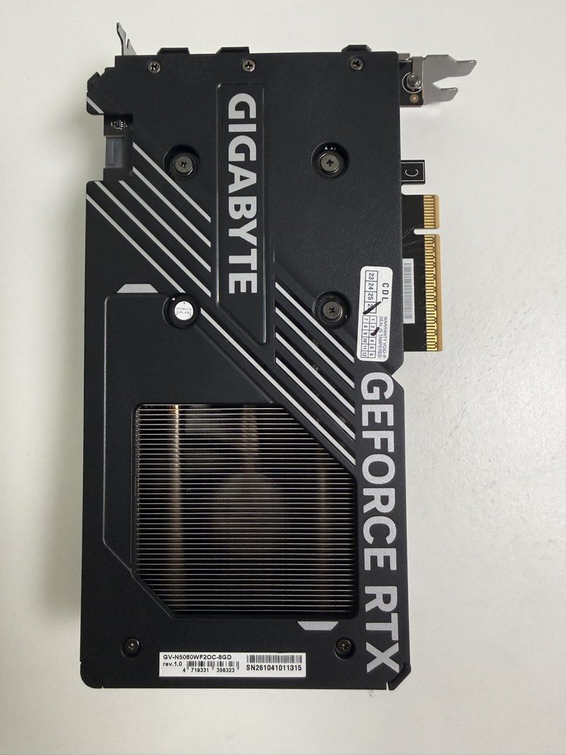 Gigabyte GeForce RTX 5060 Windforce OC 8G462141997156280324