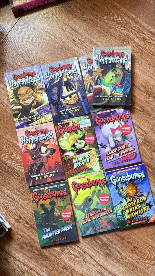 Goosebumps Book ₱109 each (Category: Storybooks) located in Rizal. Submitted by theneonpages (Listing ID 1433649999, Image 3). Description: .