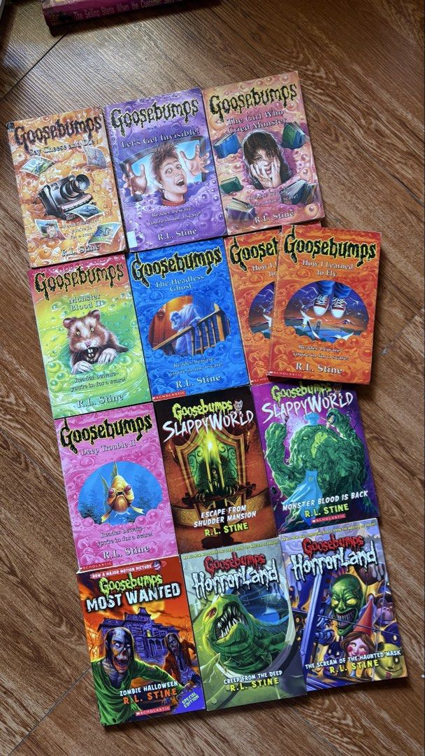 Goosebumps Book ₱109 each (Category: Storybooks) located in Rizal. Submitted by theneonpages (Listing ID 1433649999, Image 2). Description: .