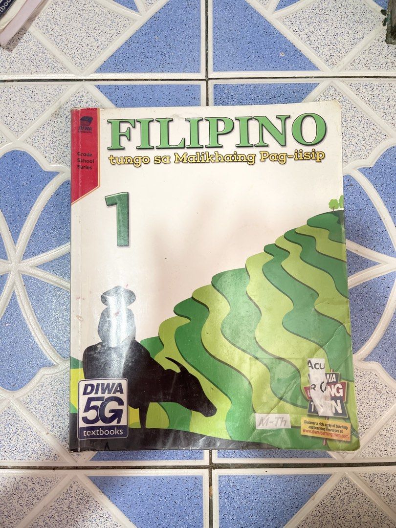 GRADE 1 FILIPINO TEXTBOOK (SET) (Category: Textbooks) located in Taguig. Submitted by chieespace (Listing ID 1433607864, Image 1). Description: .