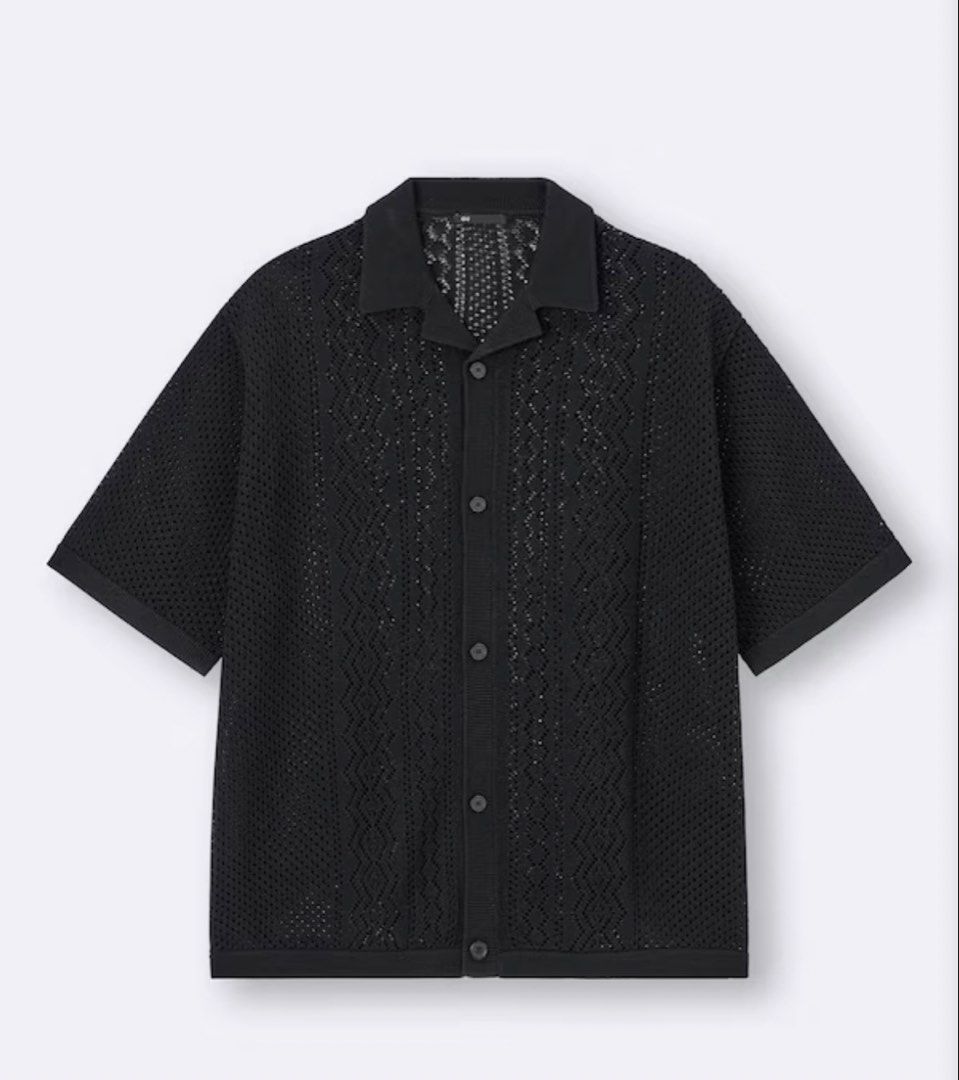 GU Knitted shirt (Category: Tshirts & Polo Shirts ) located in Quezon City. Submitted by k_p13 (Listing ID 1433696094, Image 1). Description: Size L Like new ₱500.