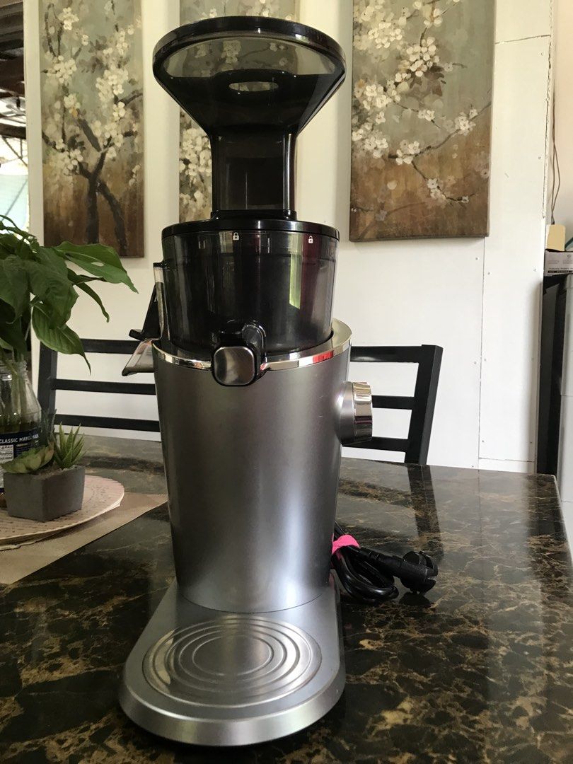 Hurom Juice Extractor H-100-SBFA01 (Category: Juicers, Blenders & Grinders) located in Jalajala. Submitted by owldskul (Listing ID 1433753372, Image 1). Description: ‼️FOR SALE ‼️FOR SALE‼️ ♦️HUROM H100 Vertical Slow Juicer.. ♦️Easy to Use, Easy to Clean.. ♦️Barely Used,In Pristine Condition: ♦️Complete Inclusion but No Box (nasira) (will provide replacement nalang for safe packaging) ♦️RFS:No longer used,Funding tuition fees🙂 ‼️For more Product