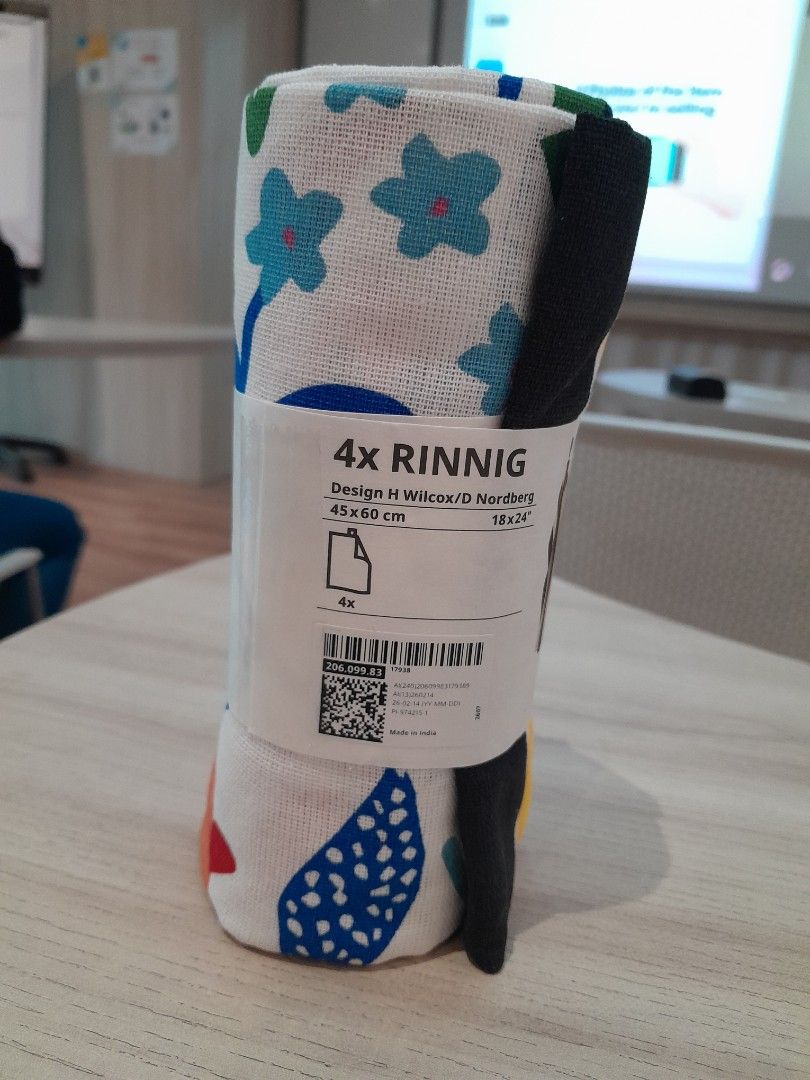 IKEA RINNIG Kitchen Towels - 4 Pack439512905213562881