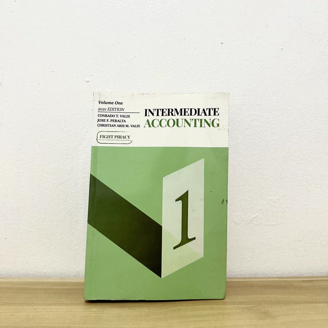 Intermediate Accounting Volume One 2021 Edition by Valix (Category: Textbooks) located in Pasay City. Submitted by yndueniddi (Listing ID 1433706315, Image 1). Description: Paperback MOP: GCash Carrier: J&T / Lalamove Location: Pasay City, Metro Manila ❗️ Buyer handles shipping costs. ‼️ Last price indicated, no haggling please!.