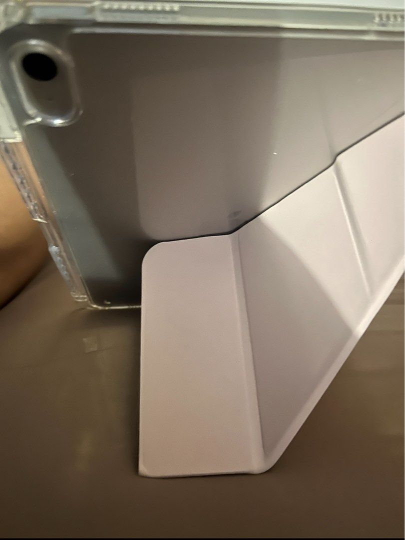 iPad 10th Gen Light Pink case (Category: Cases & Sleeves) located in Manila. Submitted by prebyry (Listing ID 1433751899, Image 3). Description: Good as new With pencil holder MOP: Gcash/Metrobank Shipping: Lalamove or J&T Location: Novaliches, Quezon City .