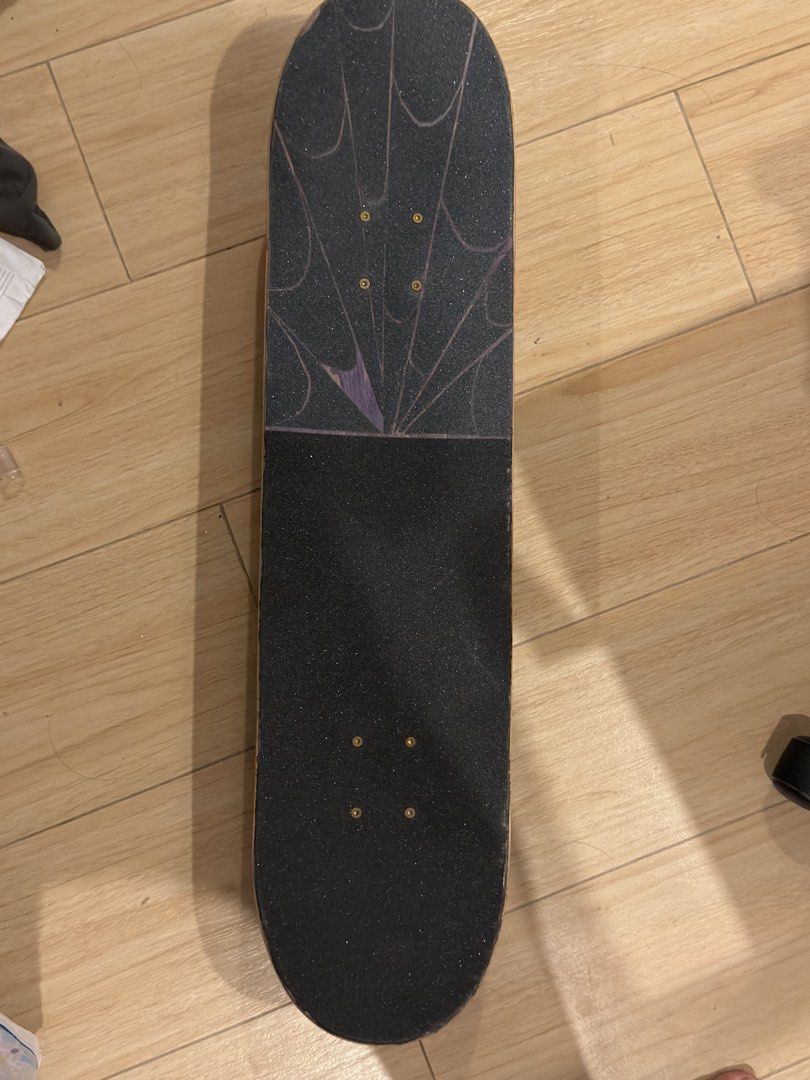 Jack Nonato Hamaslupa Skateboard 7.75 (Category: Skates, Rollerblades & Scooters) located in Quezon City. Submitted by teraagram (Listing ID 1433726904, Image 2). Description: Custom grip-taped it myself 7.75 deck 101 DU spitfire wheels (bought from orange app) perfect for gift or for beginners -super onting scratch lang .