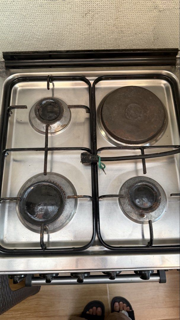 La Germania Gas Range (stainless) (Category: Other Kitchen Appliances) located in Las Pinas. Submitted by shop.eo.home (Listing ID 1433706661, Image 2). Description: - La Germania Gas Range - Stainless steel finish - Functional and ready to use - Classic design - Gas oven thermostat - electric hotplate for repair - replace wire.