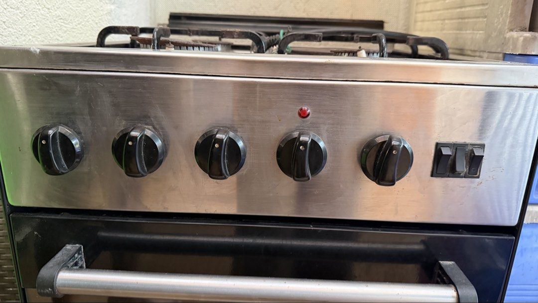 La Germania Gas Range (stainless) (Category: Other Kitchen Appliances) located in Las Pinas. Submitted by shop.eo.home (Listing ID 1433706661, Image 3). Description: - La Germania Gas Range - Stainless steel finish - Functional and ready to use - Classic design - Gas oven thermostat - electric hotplate for repair - replace wire.