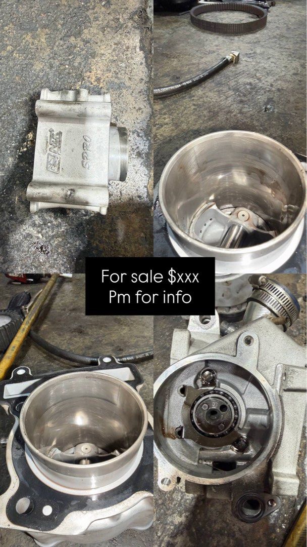 Lc135 spec engine (Category: Motorcycle Accessories) located in Singapore. Submitted by quickdeal_7 (Listing ID 1433767607, Image 1). Description: Pm for more info Used for only 3 weeks All still good condition Comes with carburator also Negotiable .