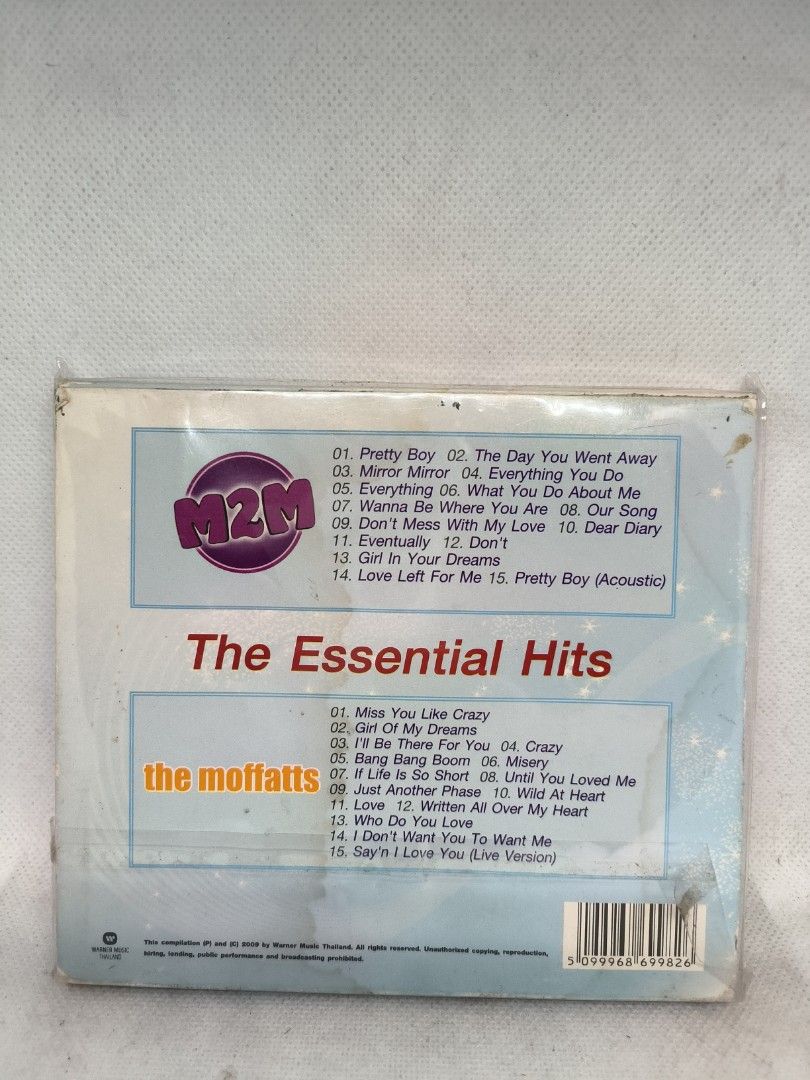 M2M THE MOFFATS- ESSENTIAL HITS 2 CD (Category: CDs & DVDs) located in Manila. Submitted by musiccdshopnew (Listing ID 1433668222, Image 2). Description: .