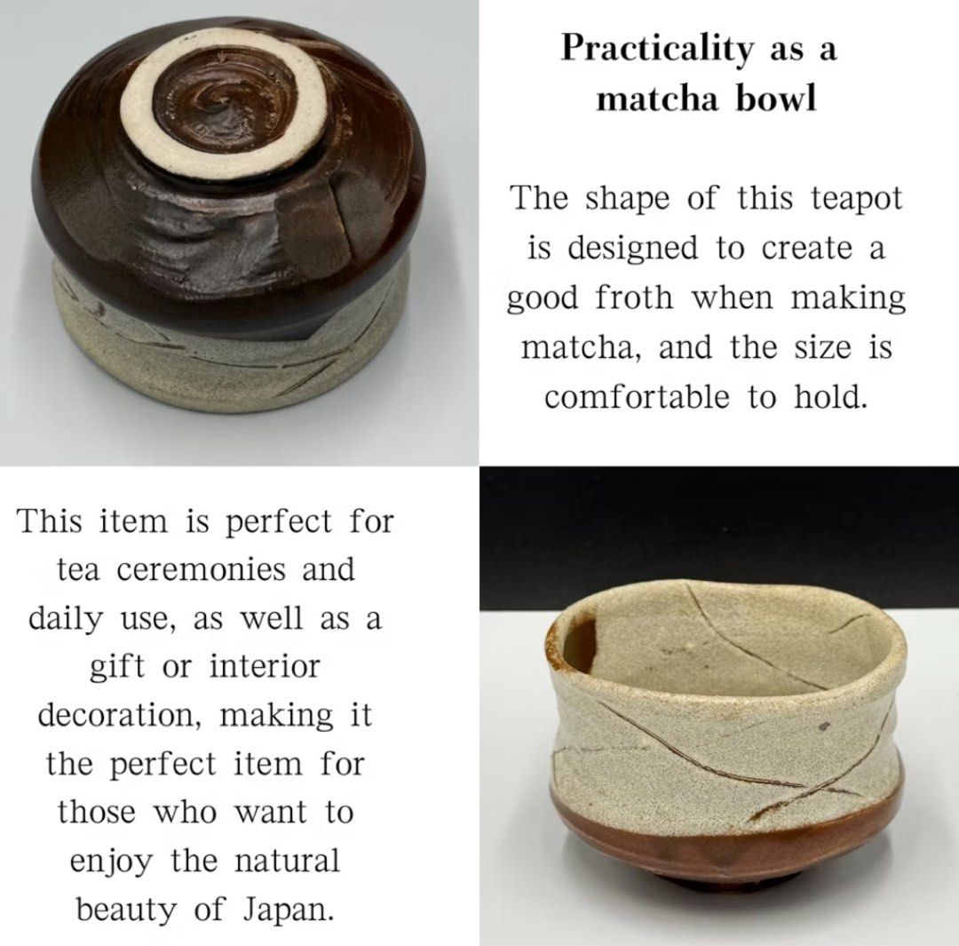 Matcha Bowl from Japan (Category: Vases & Decorative Bowls) located in Taguig. Submitted by kimdeclutterss (Listing ID 1433695494, Image 2). Description: Got this for around P1300 Apprx 12.5cm in diameter and 7.5cm height.