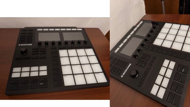 Midi controllers - Ableton Push 2 and Maschine MK3 (Category: Musical Instruments) located in Manila. Submitted by emilboinkz945 (Listing ID 1433725704, Image 1). Description: Ableton Push 2 - php10,000 (issue: pads need to be cleaned. more effort is needed to push the pad) Native Instruments Maschine Mk3 - php18,000 (issue: one or two pads need more effort to be pushed, therefore would recommend having this cleaned).