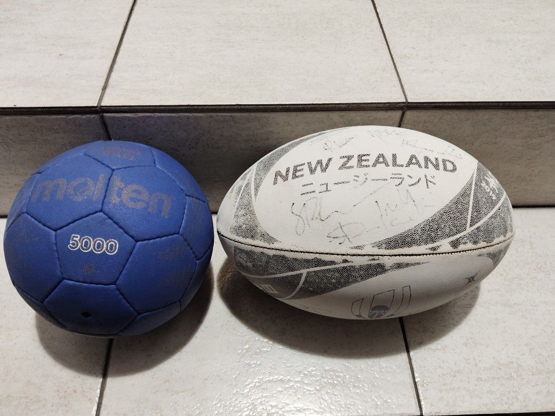 Handball With Racket Molten Handball & Rugby World Cup Ball, football, Sports Equipment ...