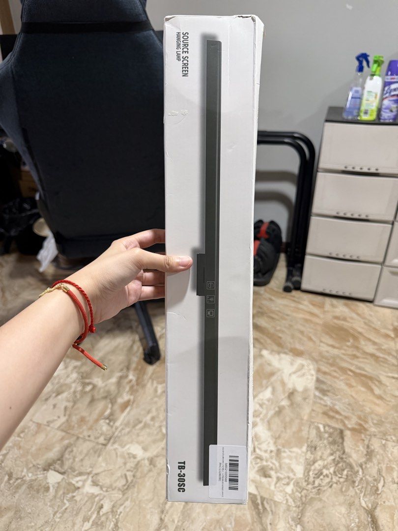 Monitor light bar 50cm (Category: Other Accessories) located in Manila. Submitted by sjeefsells (Listing ID 1433626705, Image 3). Description: Rfs: light bar not suitable for my monitors Sa flat na likod ng monitor lng po kasya Bought from orange app kakadeliver lang today 4/22.