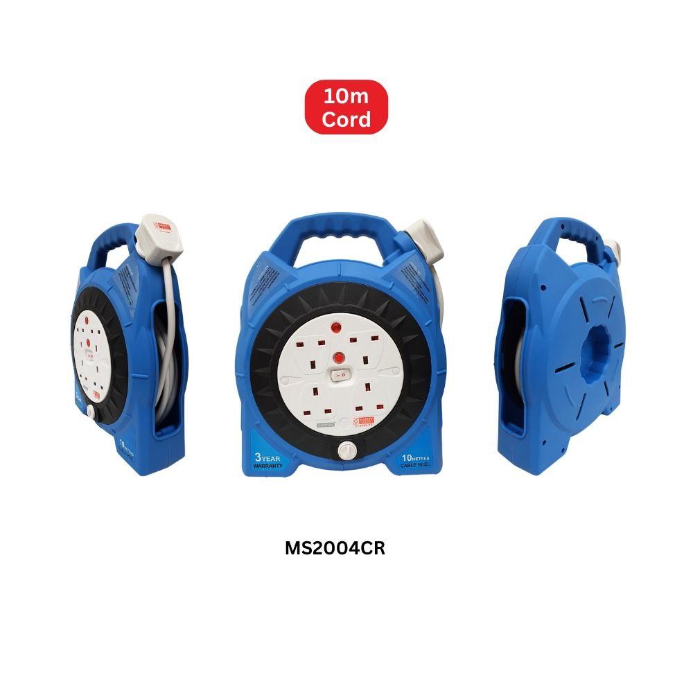 Morries 4 Sockets Cable Reel441452773634232324