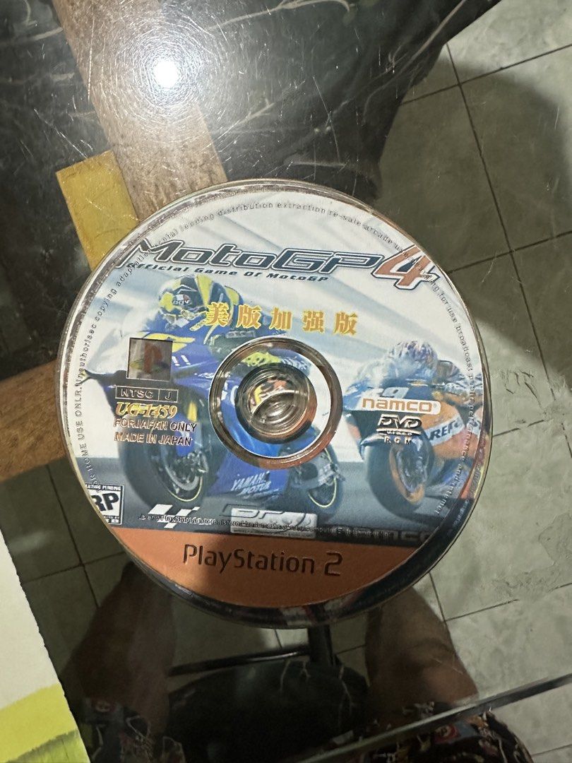 MotoGP 4 PlayStation 2 Game (Category: PlayStation) located in Manila. Submitted by steckkxiom66394 (Listing ID 1433758702, Image 1). Description: UNTESTED NOT SURE IF WORKING 35 pcs cd selling as is.