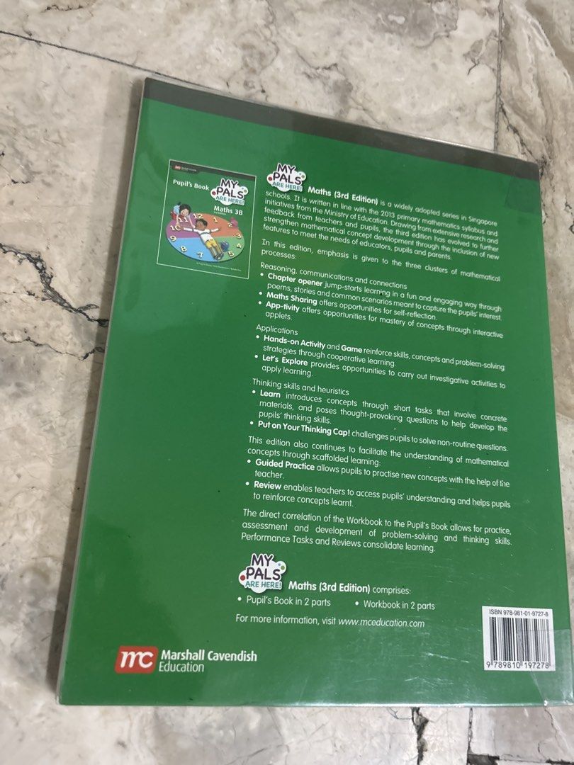 My Pals are Here Pupils Book 3B (Category: Children's Books) located in San Juan City. Submitted by lifeshop888 (Listing ID 1433637449, Image 2). Description: .