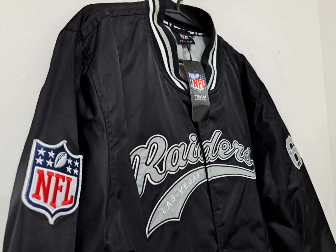 NFL Raiders jacket (Category: Coats, Jackets and Outerwear) located in Hagunoy. Submitted by declutterwine (Listing ID 1433750920, Image 3). Description: Bought in the US RFS: too big for my son.