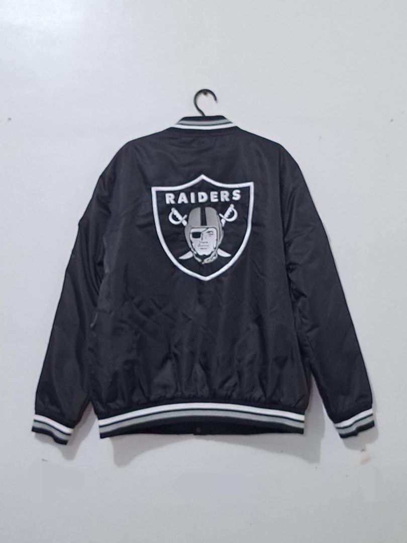 NFL Raiders jacket (Category: Coats, Jackets and Outerwear) located in Hagunoy. Submitted by declutterwine (Listing ID 1433750920, Image 2). Description: Bought in the US RFS: too big for my son.