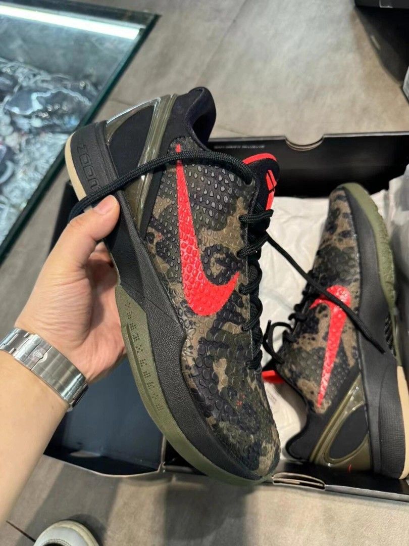 Nike Kobe 6 Protro Italian Camo GX batch (Category: Sneakers) located in Makati City. Submitted by urplugph (Listing ID 1433591542, Image 1). Description: Nike Kobe 6 Protro Italian camo size usa 10 for sale brand new GX batch.