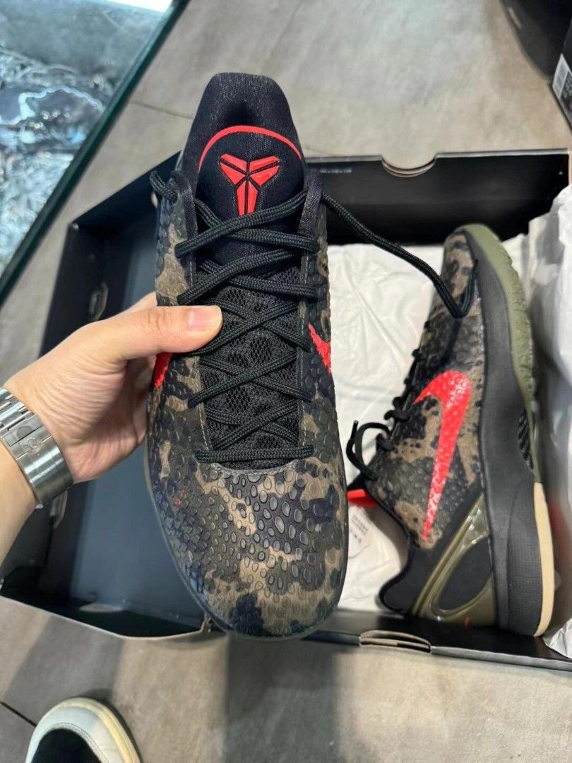 Nike Kobe 6 Protro Italian Camo GX batch (Category: Sneakers) located in Makati City. Submitted by urplugph (Listing ID 1433591542, Image 2). Description: Nike Kobe 6 Protro Italian camo size usa 10 for sale brand new GX batch.