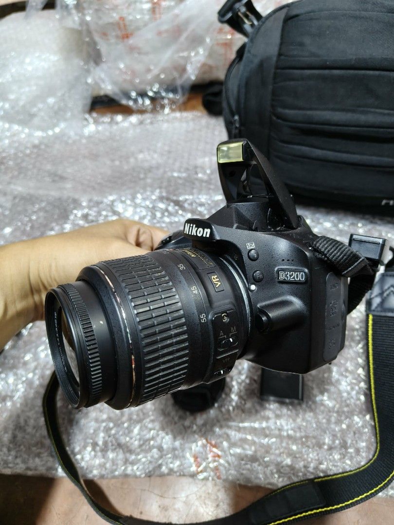Nikon D3200 24megapixels with (Category: Cameras) located in Manila. Submitted by camera.matrix.ph (Listing ID 1433748829, Image 3). Description: Nikon D3200 24megapixels with 18-55mm Lens complete Accesories 14,000 Only Boss 14,000 Cash K 14k Boss 14,000 PHP Camera Bag Memory Card 16gb Nikon Strap Nikon Charger Nikon Battery Nikon Lens cap Nikon 18-55mm Nikon d3200 Body No issue Good Condition No Hidden Defects Location Caloocan city Monumento M