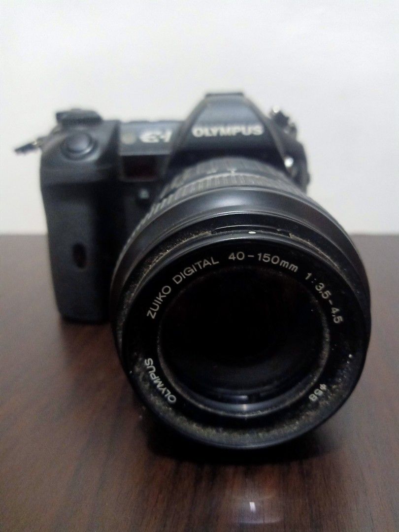 Olympus E-1 Digital Camera with Zuiko Lens (Category: Cameras) located in Las Pinas. Submitted by the_recycle_shop (Listing ID 1433728970, Image 2). Description: Not tested selling as is not working Buy at your own risk Camera with battery and lens No other accessories .