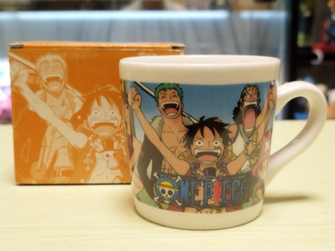 One Piece Mug with Box (Category: Coffee & Tea Tableware) located in Manila. Submitted by dante001 (Listing ID 1433727004, Image 1). Description: One Piece Straw Hat Mug (From Japan) P350 Location: Valenzuela MOD: Lalamove, Flash, JNT .