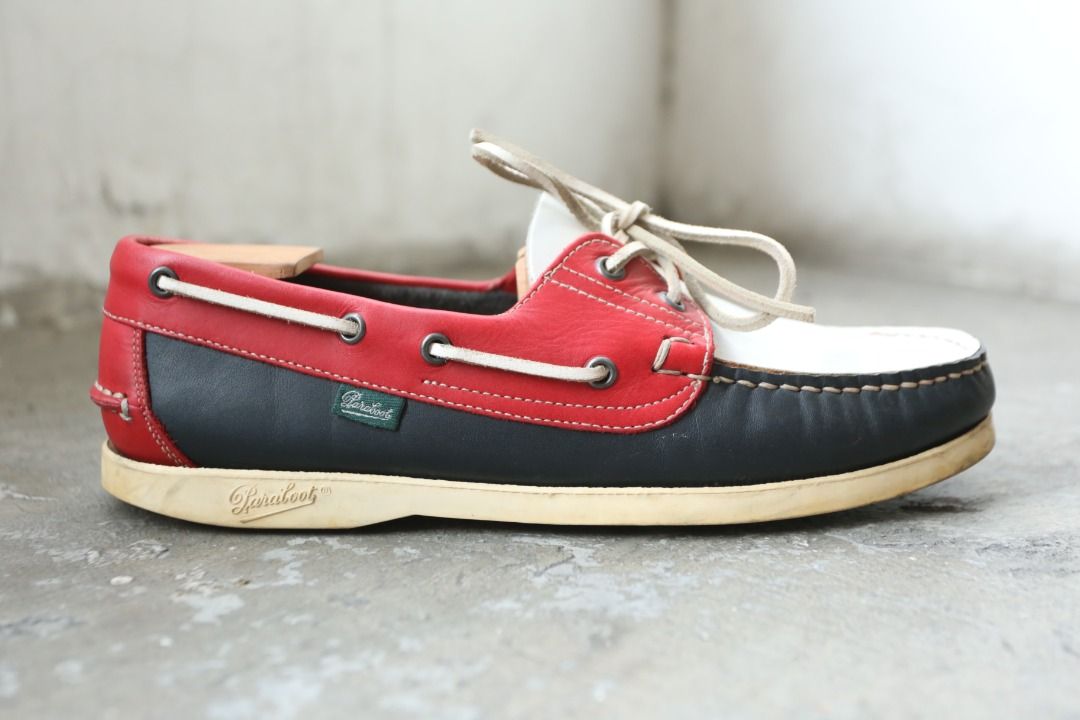 Paraboot - Barth Tricolor (Category: Casual Shoes) located in Manila. Submitted by graymatter_ (Listing ID 1433689521, Image 2). Description: Paraboot - Barth Tricolor Tagged Size: UK8/US9 Condition: 8.5/10 Flaws: Yellowing of Sole Material: Leather Made in: Spain .