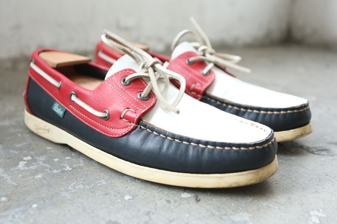 Paraboot - Barth Tricolor (Category: Casual Shoes) located in Manila. Submitted by graymatter_ (Listing ID 1433689521, Image 1). Description: Paraboot - Barth Tricolor Tagged Size: UK8/US9 Condition: 8.5/10 Flaws: Yellowing of Sole Material: Leather Made in: Spain .