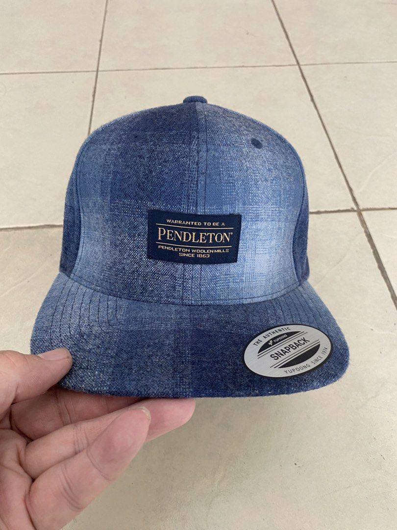 Pendleton Plaid Flat Brim Hat Wool Cap For Camping (Category: Caps & Hats) located in Paranaque City. Submitted by sccloset.ph (Listing ID 1433685488, Image 2). Description: - Condition: Good - Size: Free - Gender: Unisex - Method of Payment: GCash - Shipping Method: J&T Express - NOTE: Shipping fee will be shouldered by the buyer..