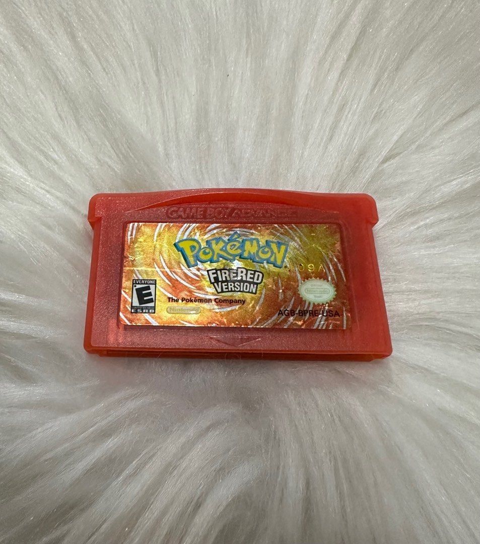 Pokemon FireRed Authentic (Mint Condition) (Category: Nintendo) located in Cebu City. Submitted by thepiplupstop (Listing ID 1433781053, Image 1). Description: GBA Game: Pokemon FireRed (Mint Condition) PRICE: 8,999 *SF to be shouldered by BUYER* ITEM CONDITION: • Authentic • Cartridge Only, Mint Condition • Tested, Working, & Saving • Comes with Cartridge Case MODE OF PAYMENT: Maya, GCash, or Bank Transfer only.