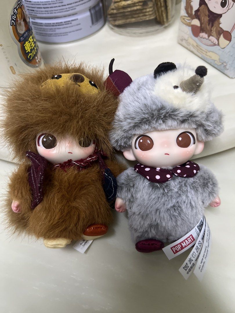 POP MART Dimoo World The Secret Theater Series Timid Lion and Cherry ...