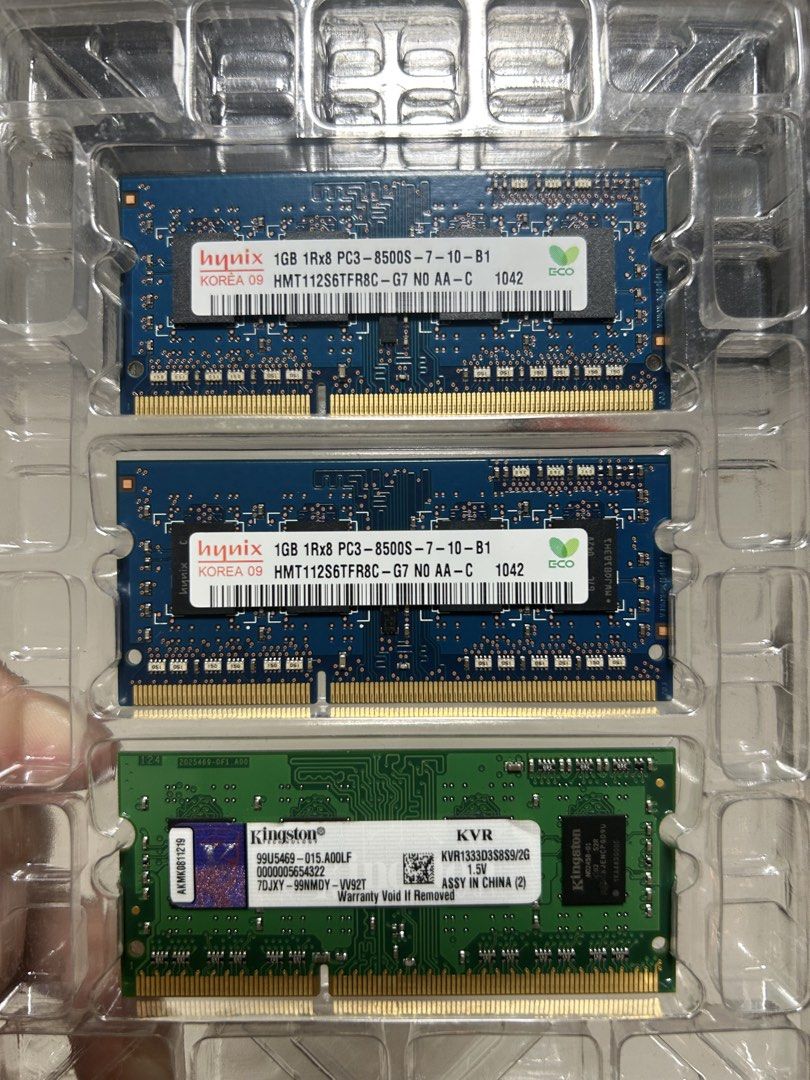 RAM Memory Modules - Kingston, Hynix, Transcend489078118291220481