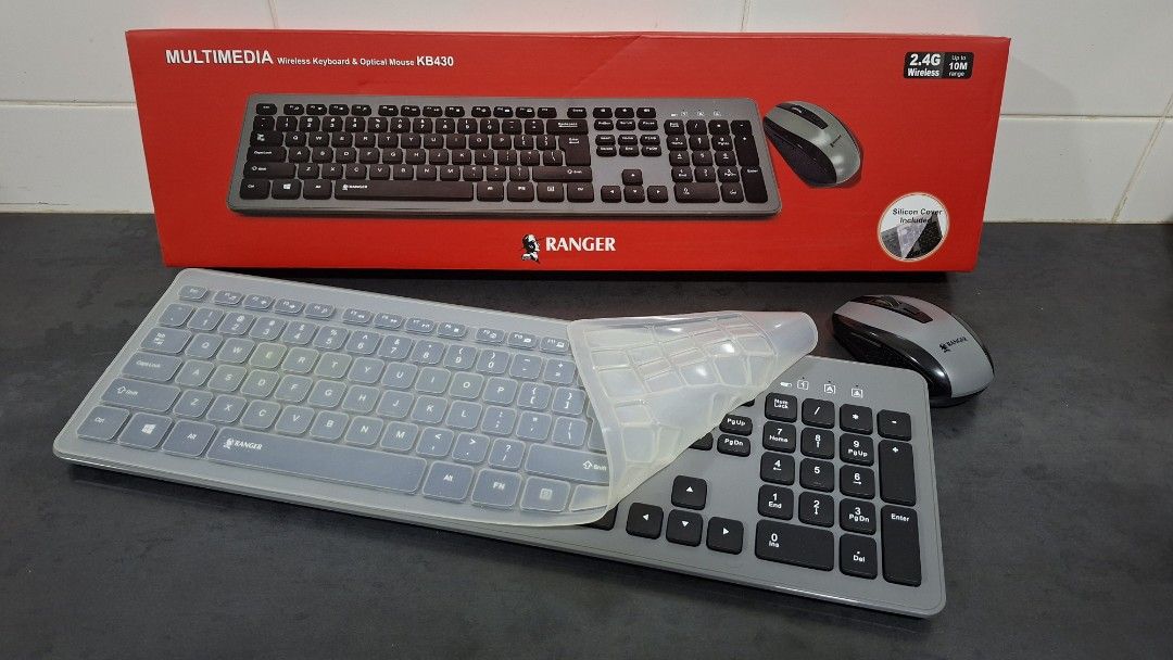 Ranger Multimedia Wireless Keyboard and Mouse Combo453226001702604801