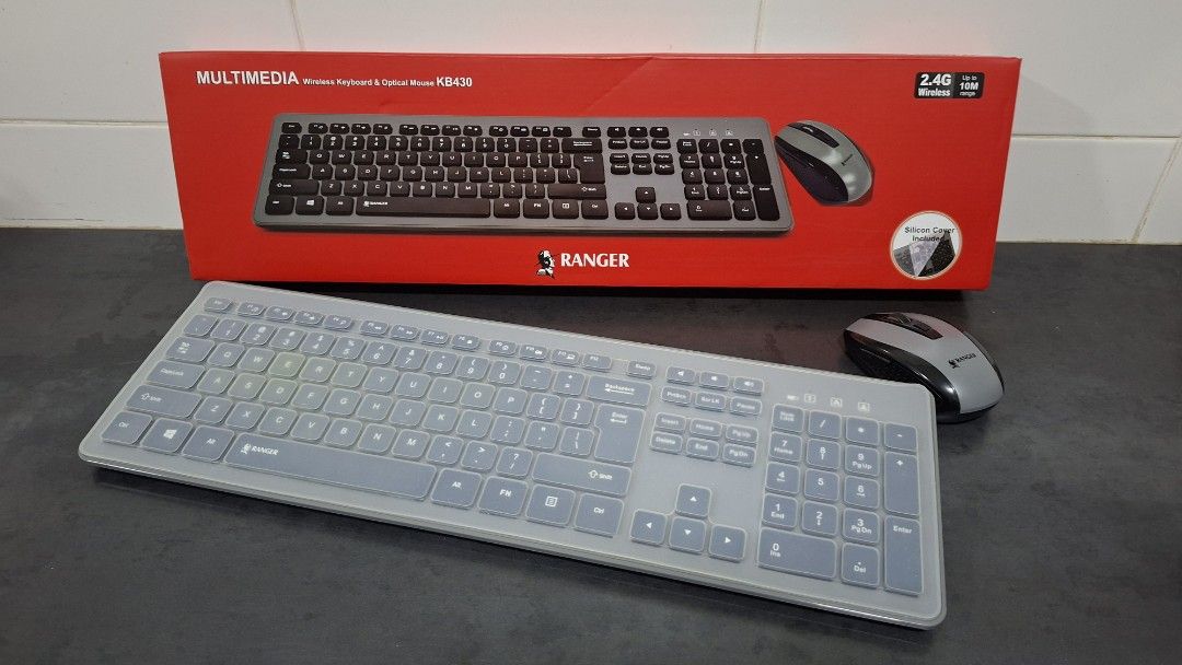 Ranger Multimedia Wireless Keyboard and Mouse Combo453226001702604800