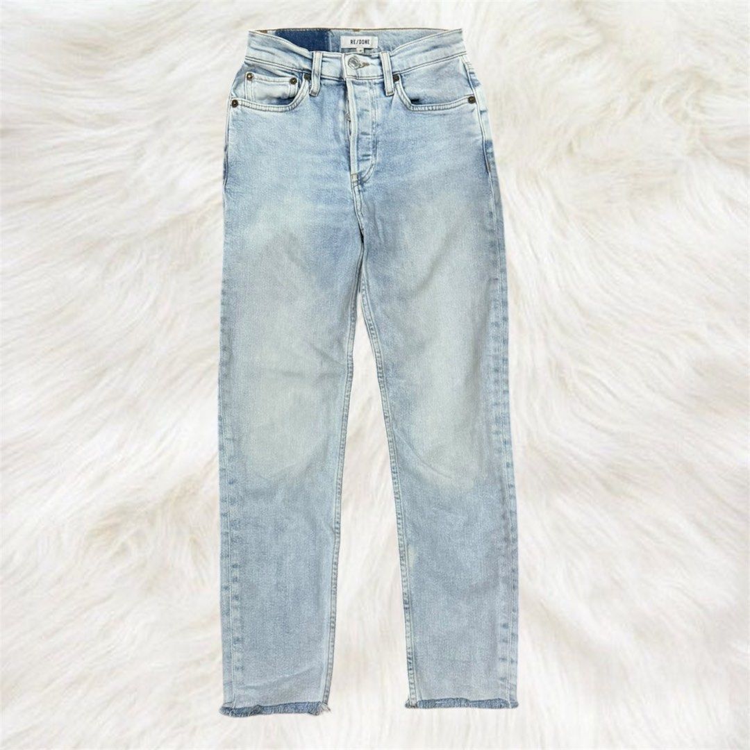 RE/DONE High Rise 90s Ankle Crop Jeans (Category: Jeans) located in Manila. Submitted by bluebubblegum (Listing ID 1433781121, Image 1). Description: - size 24 - bought for ~₱13.5k .