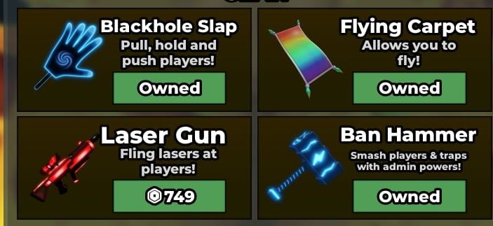 Roblox Game Items - Weapons, Bundles, and More! (Category: Others) located in Caloocan City. Submitted by ggallsgall79397 (Listing ID 1433768822, Image 3). Description: Selling various Roblox game items. Includes Key Bow, Hyper Sniper, Medkitty, Money Gun, Apex Pistols, Apex Rifle, Briefcase, Wondergun, Wrapped Shorty, Starter Bundle, RPG Bundle, Standard Weapon, Exogun Bundle, Medkit Bundle, Heavy Duty Bundle, Energy Bundle, Classic Bundle, Blac
